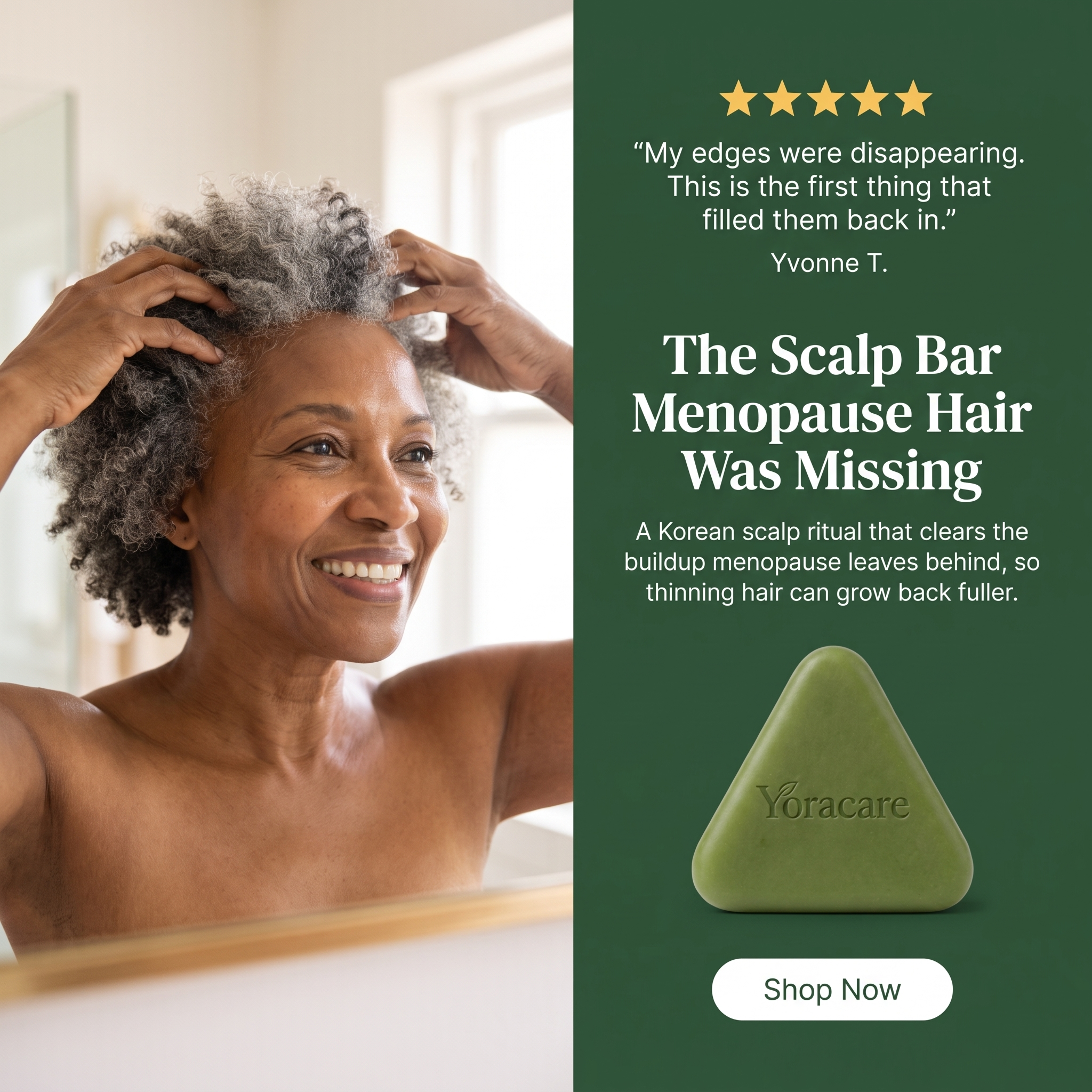 The Hair Wellness Lab Facebook ad