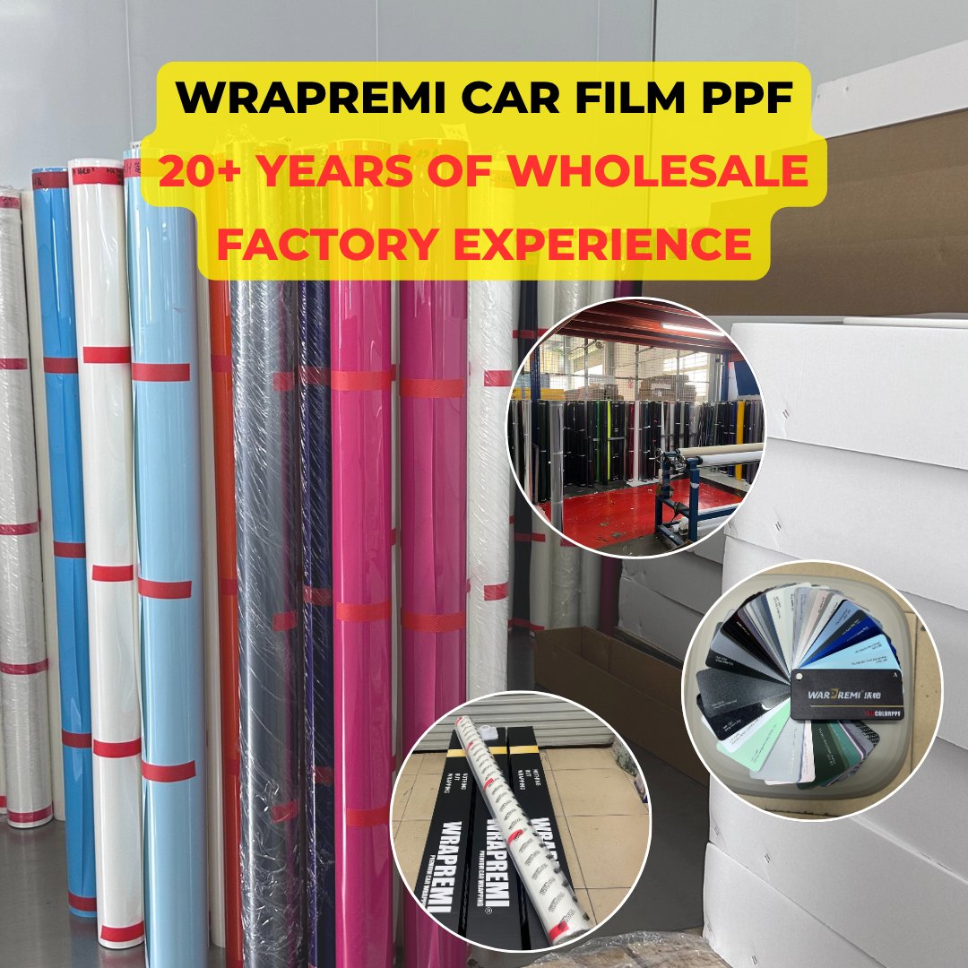 Wrapremi Car Film PPF Facebook ad: High-quality car window tinting film/PPF wholesale