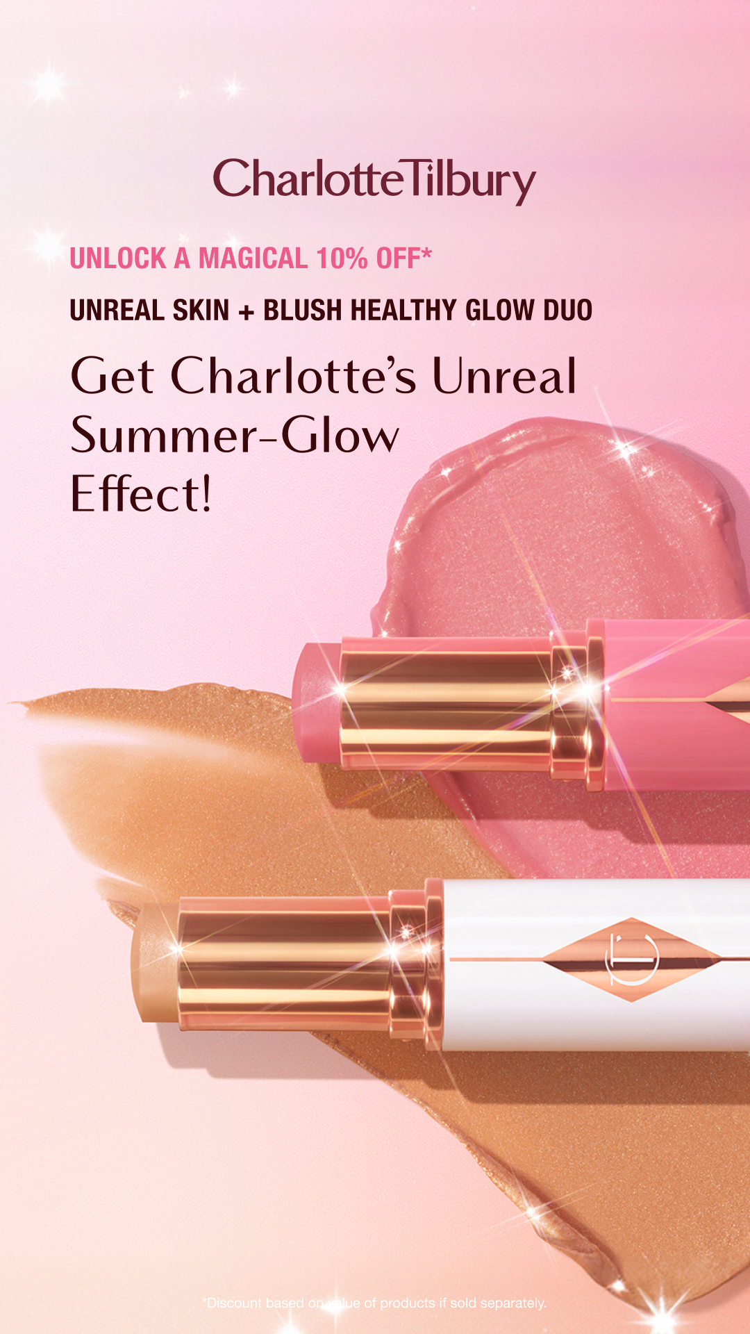 Charlotte Tilbury Facebook ad