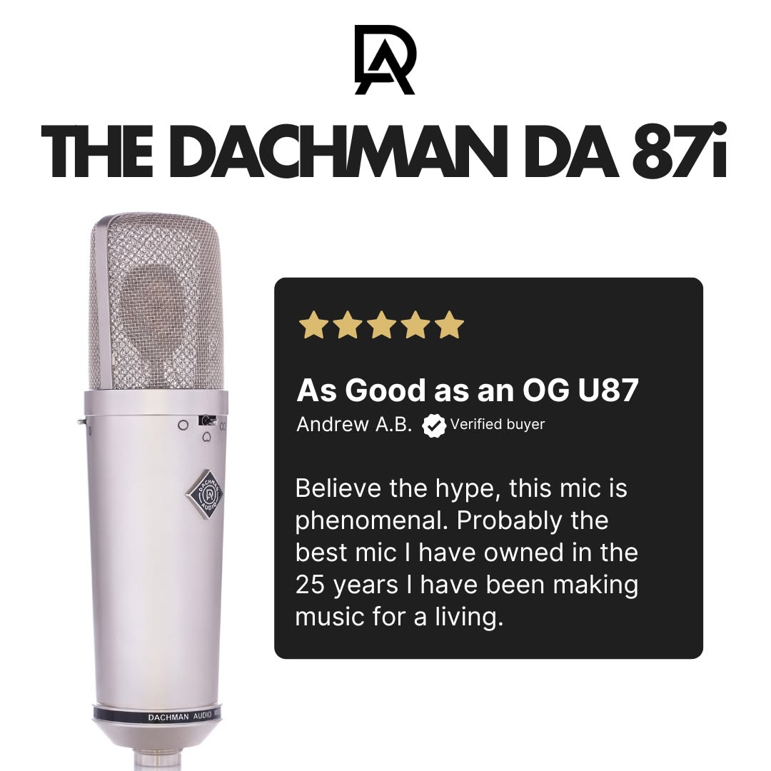 Dachman Audio Facebook ad: The DA 87i is a spot-on reproduction of…