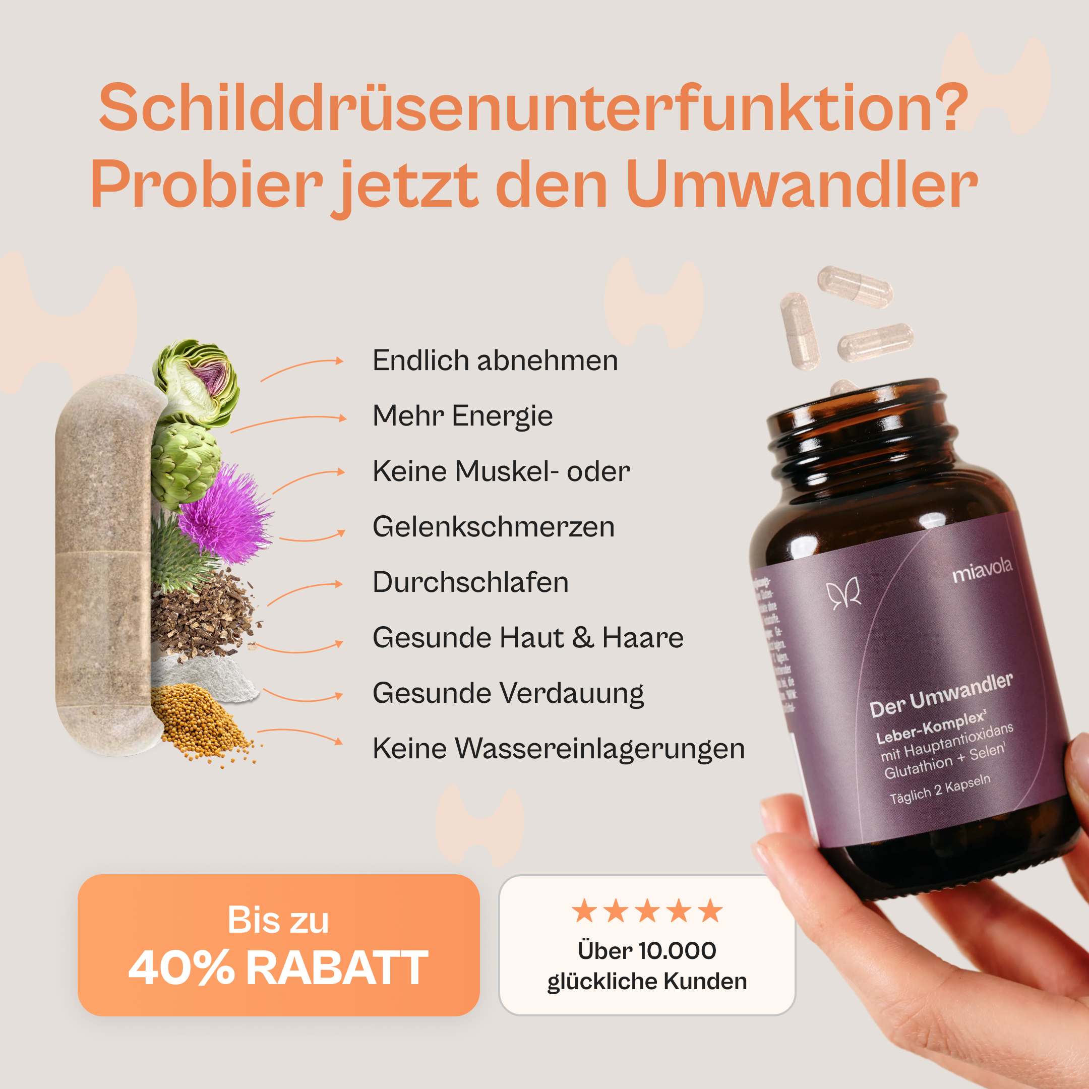 Mission Schilddrüse Facebook ad