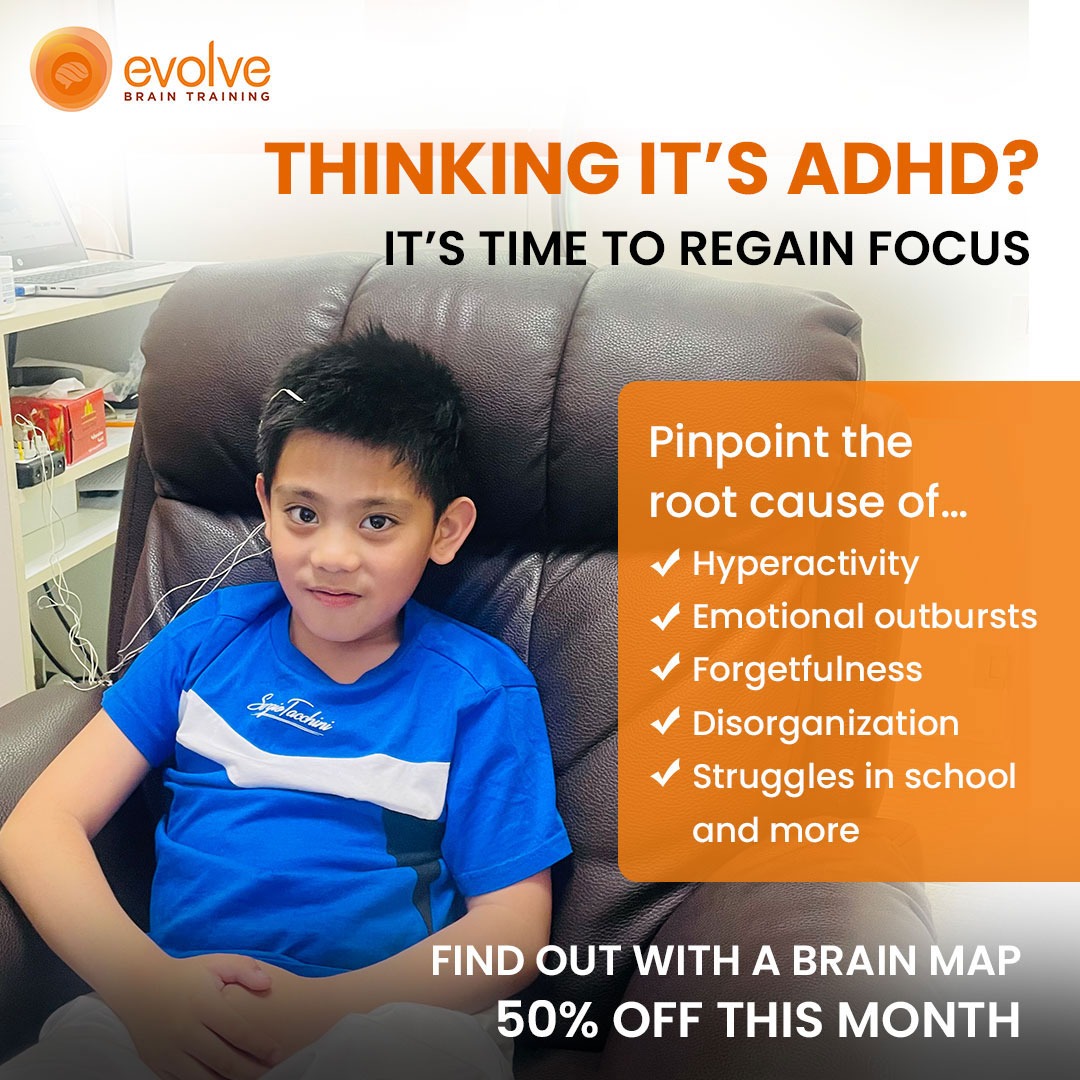 Evolve Brain Training Facebook ad