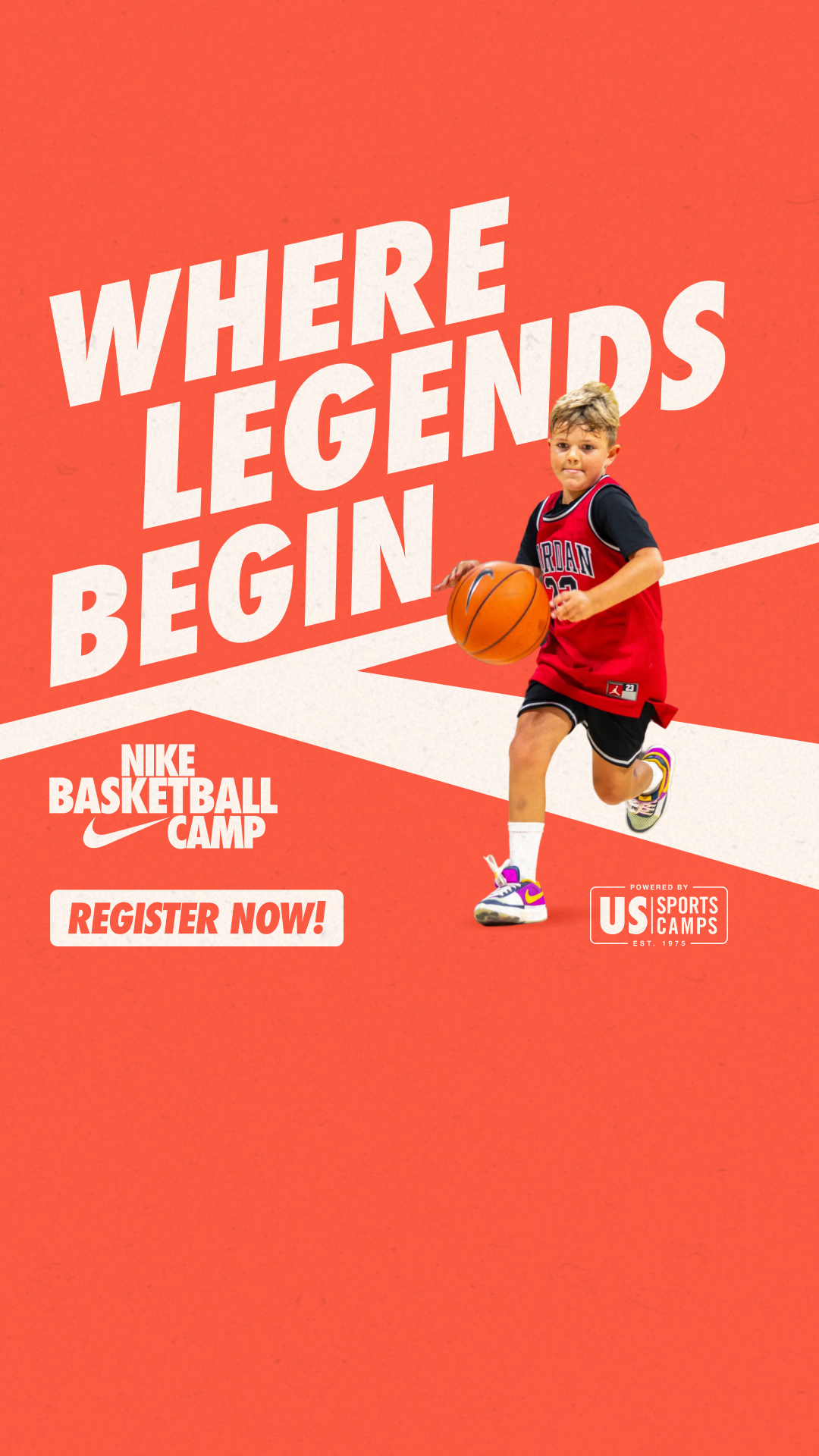 US Sports Camps - NIKE Sports Camps Facebook ad