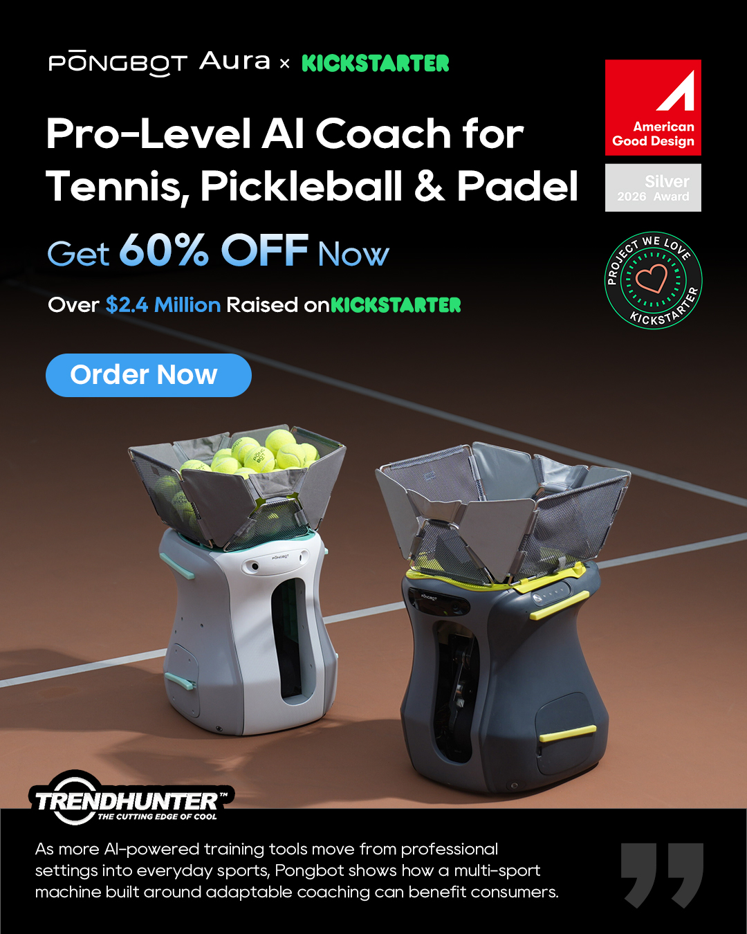 Pongbot Sports Facebook ad