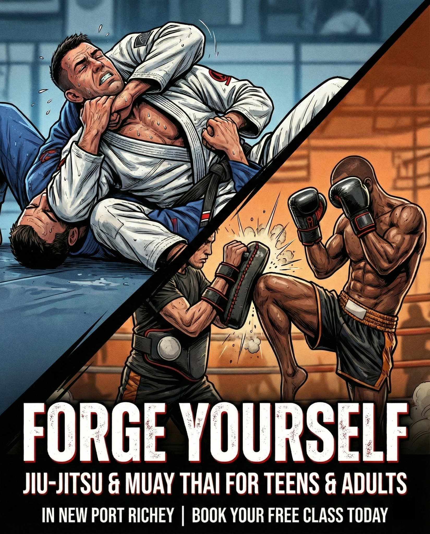 Blackstone Jiu Jitsu Facebook ad