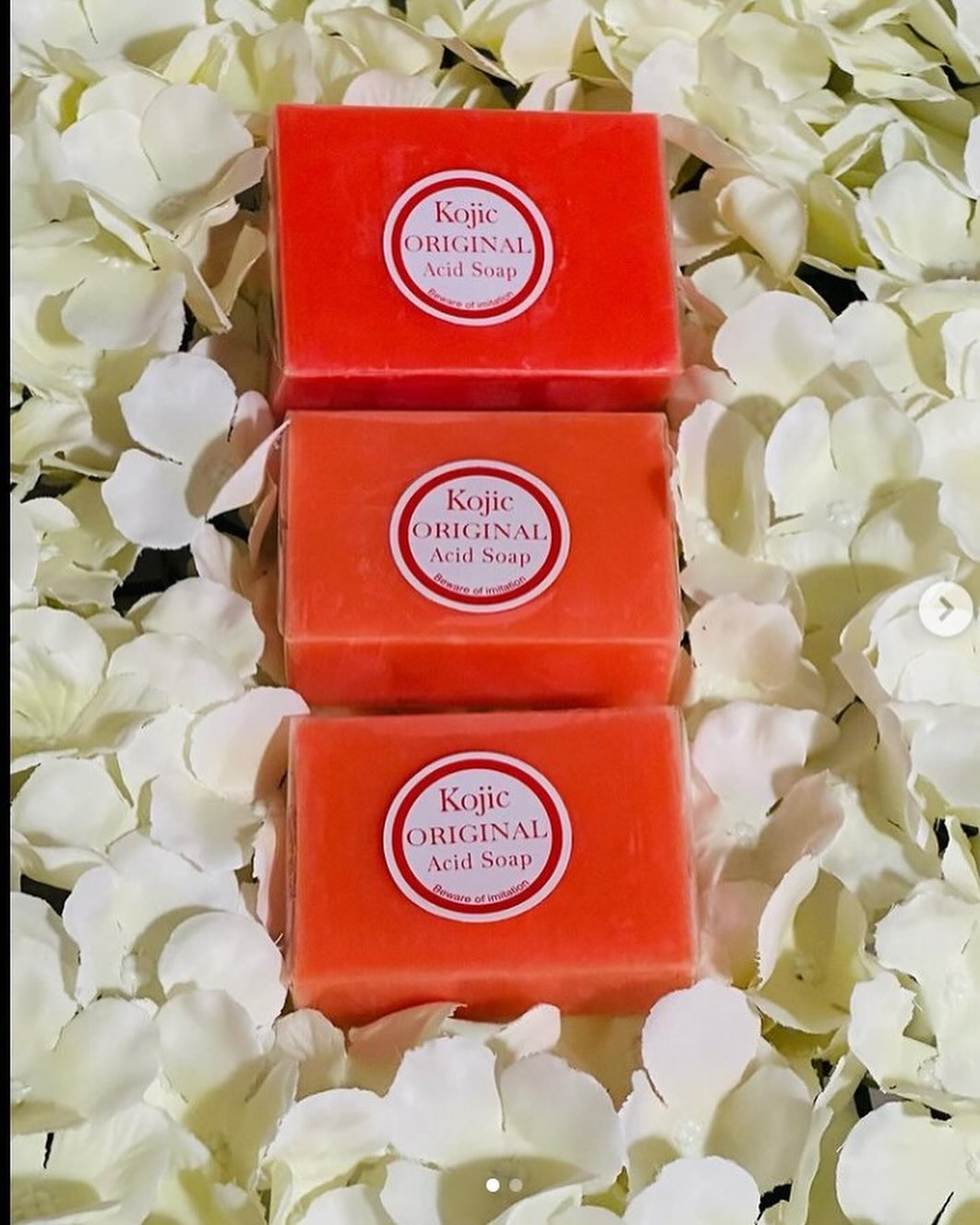 Blissful Beauty Indulgence Facebook ad: Have you tried our amazing Kojic Acid Soaps…