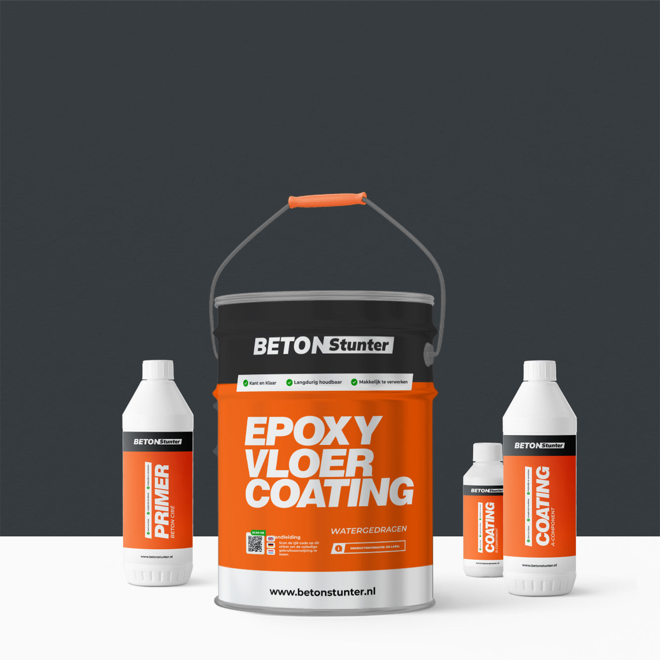 Betonstunter Facebook ad: Onze watergedragen epoxy vloercoating staat bekend om zijn…