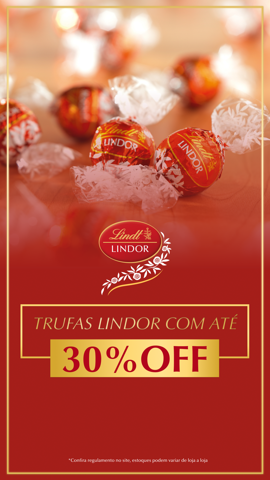 Lindt Facebook ad