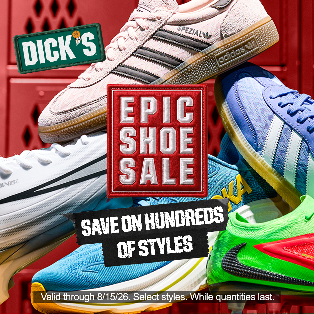 DICK'S Sporting Goods Facebook ad from Aug 2, 2026