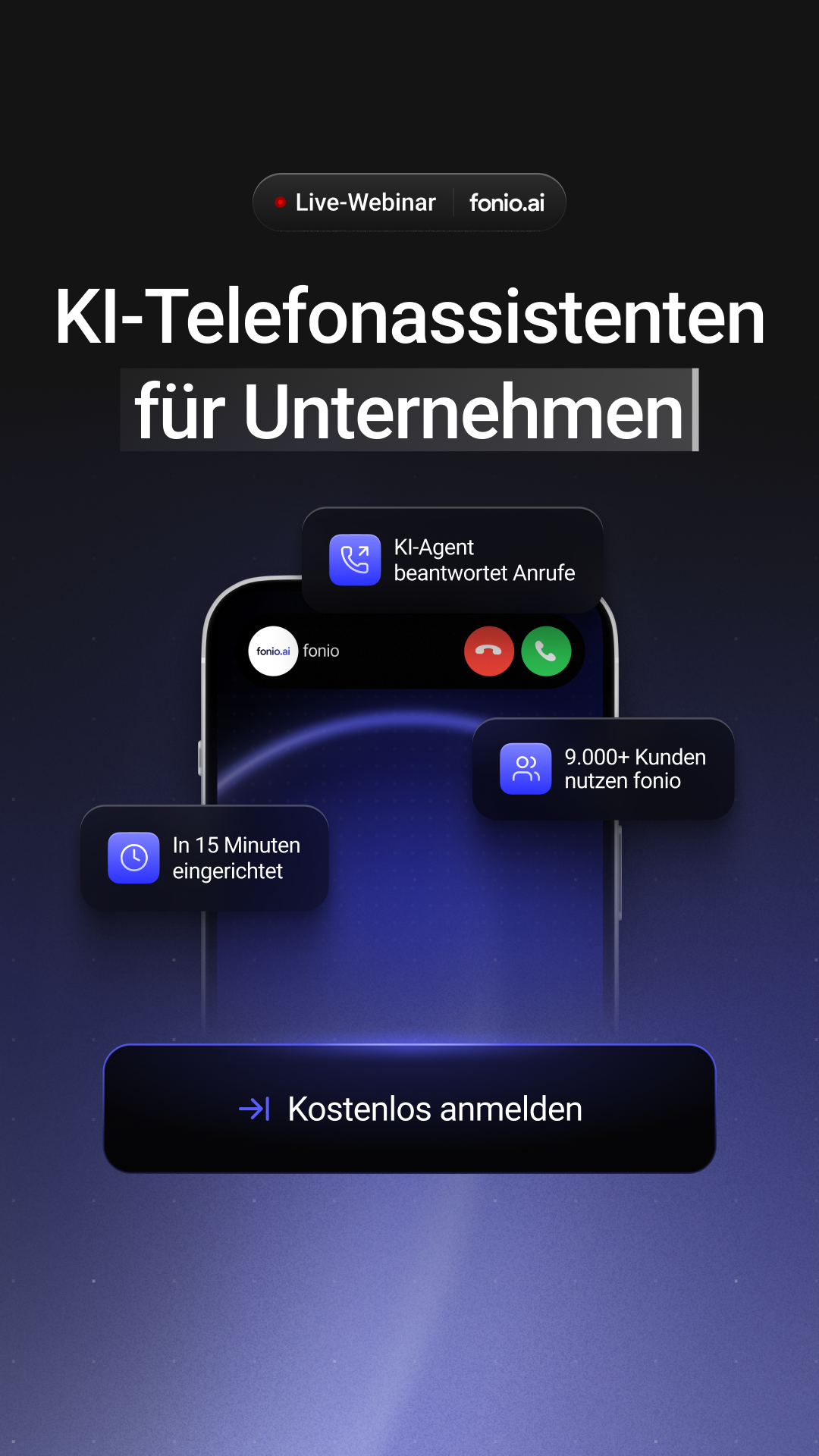 Fonio.ai Facebook ad