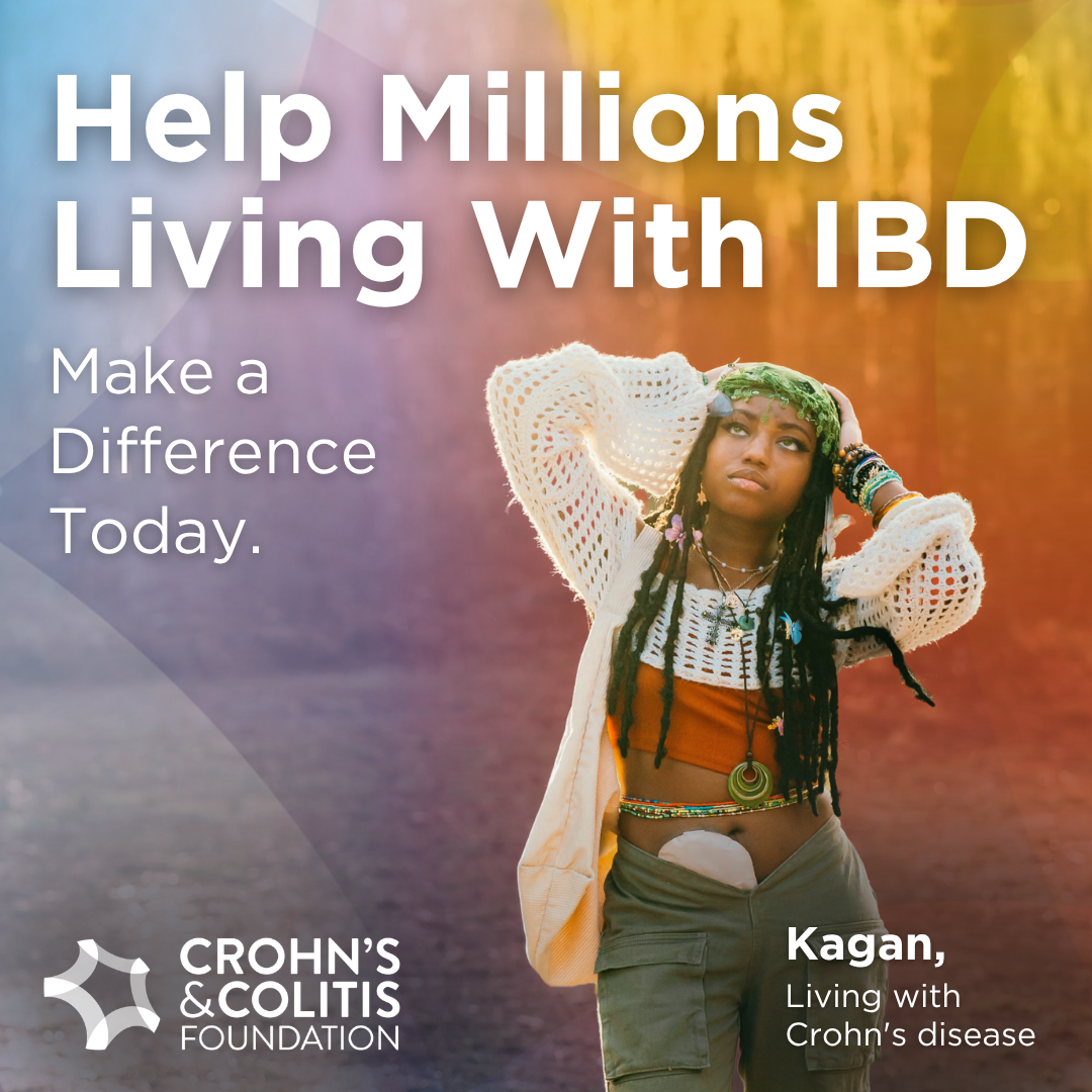 Crohn's & Colitis Foundation Facebook ad