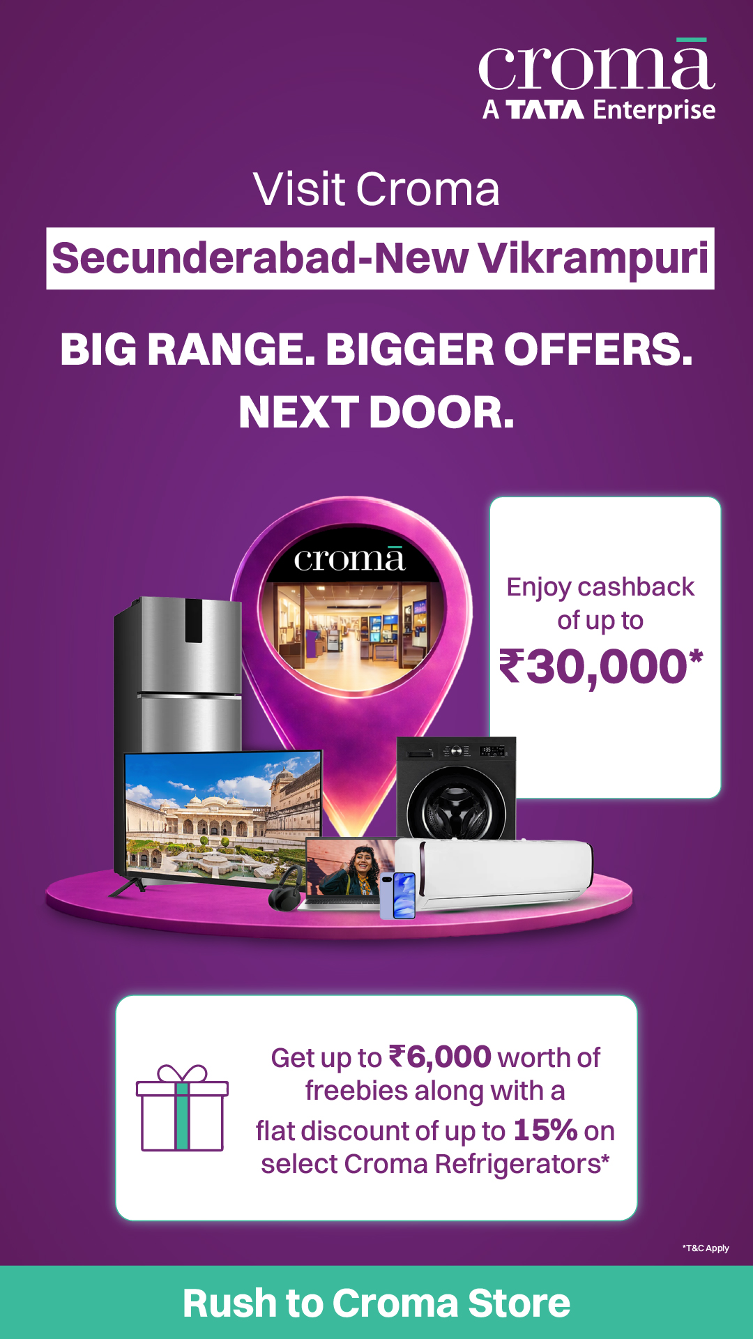 Croma Facebook ad
