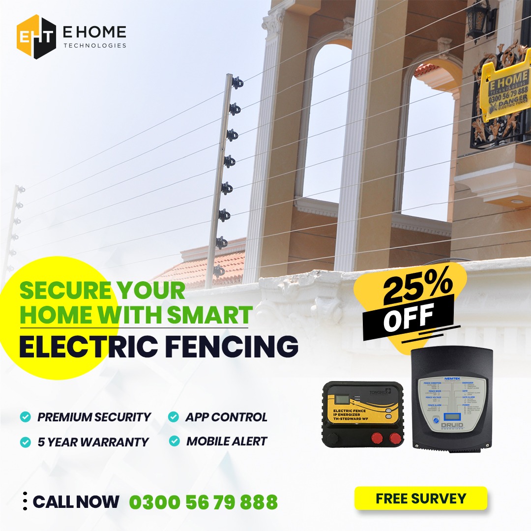 E Home Technologies Facebook ad: Get Free Site Survey