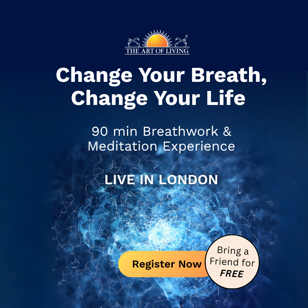 The Art of Living Facebook ad
