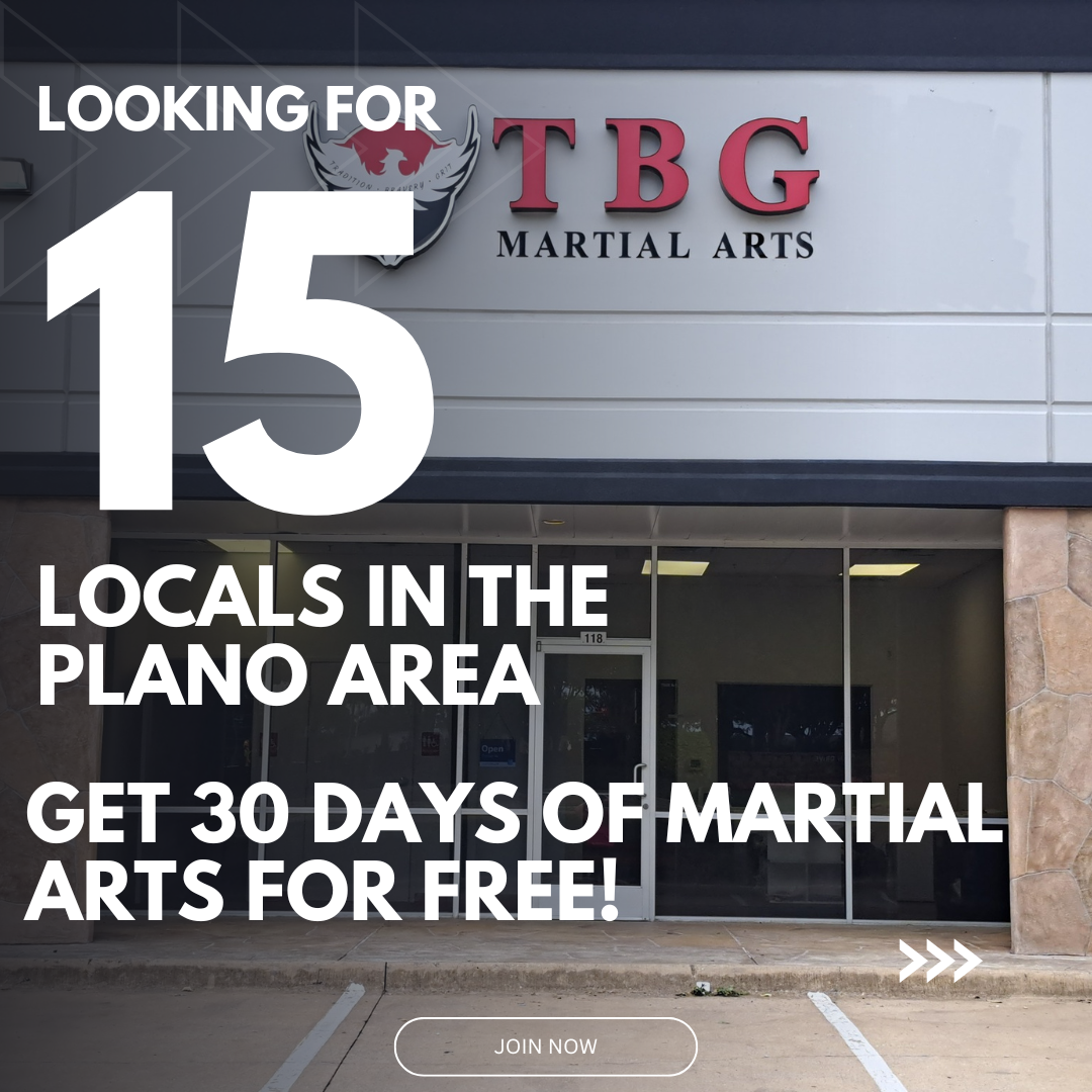 TBG Martial Arts Facebook ad