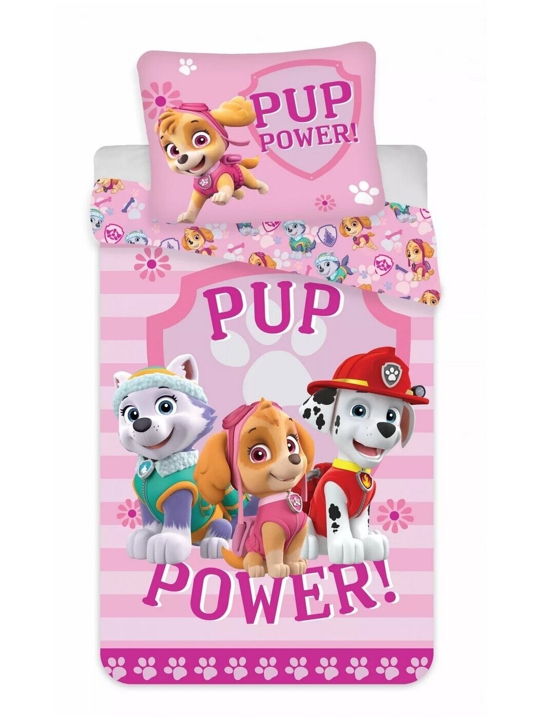 Vaikiskirubai.lt Facebook ad: Patalynės komplektas Paw Patrol Pink 4794D156-1