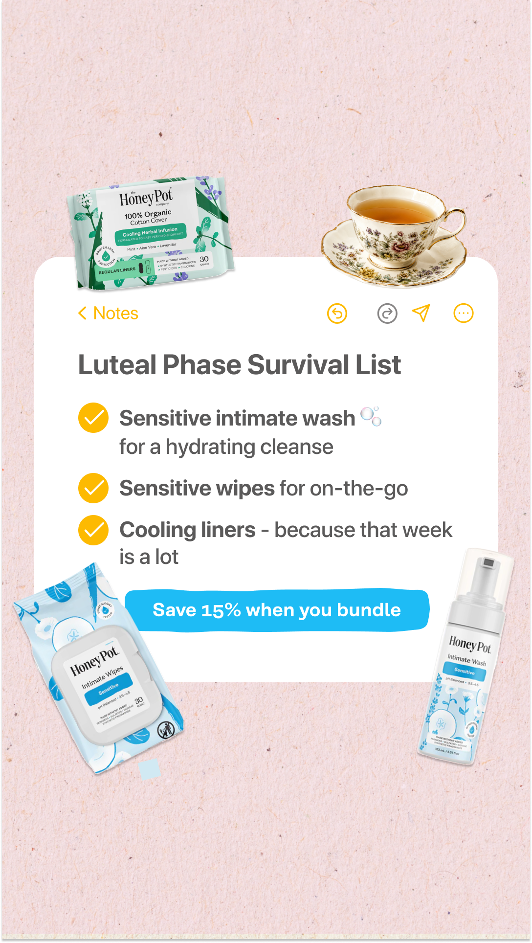 The Honey Pot Company Facebook ad