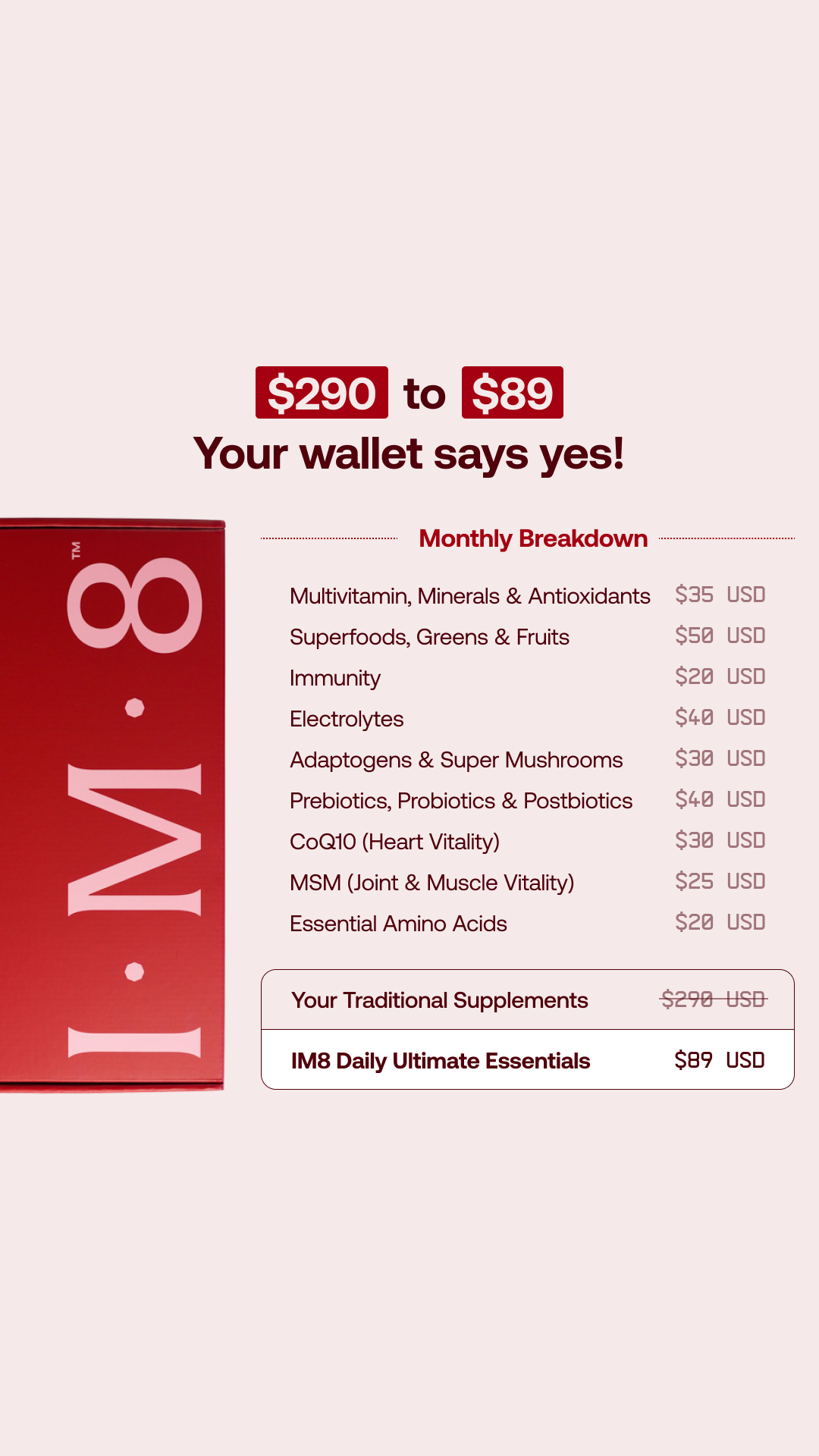 IM8 Global Facebook ad