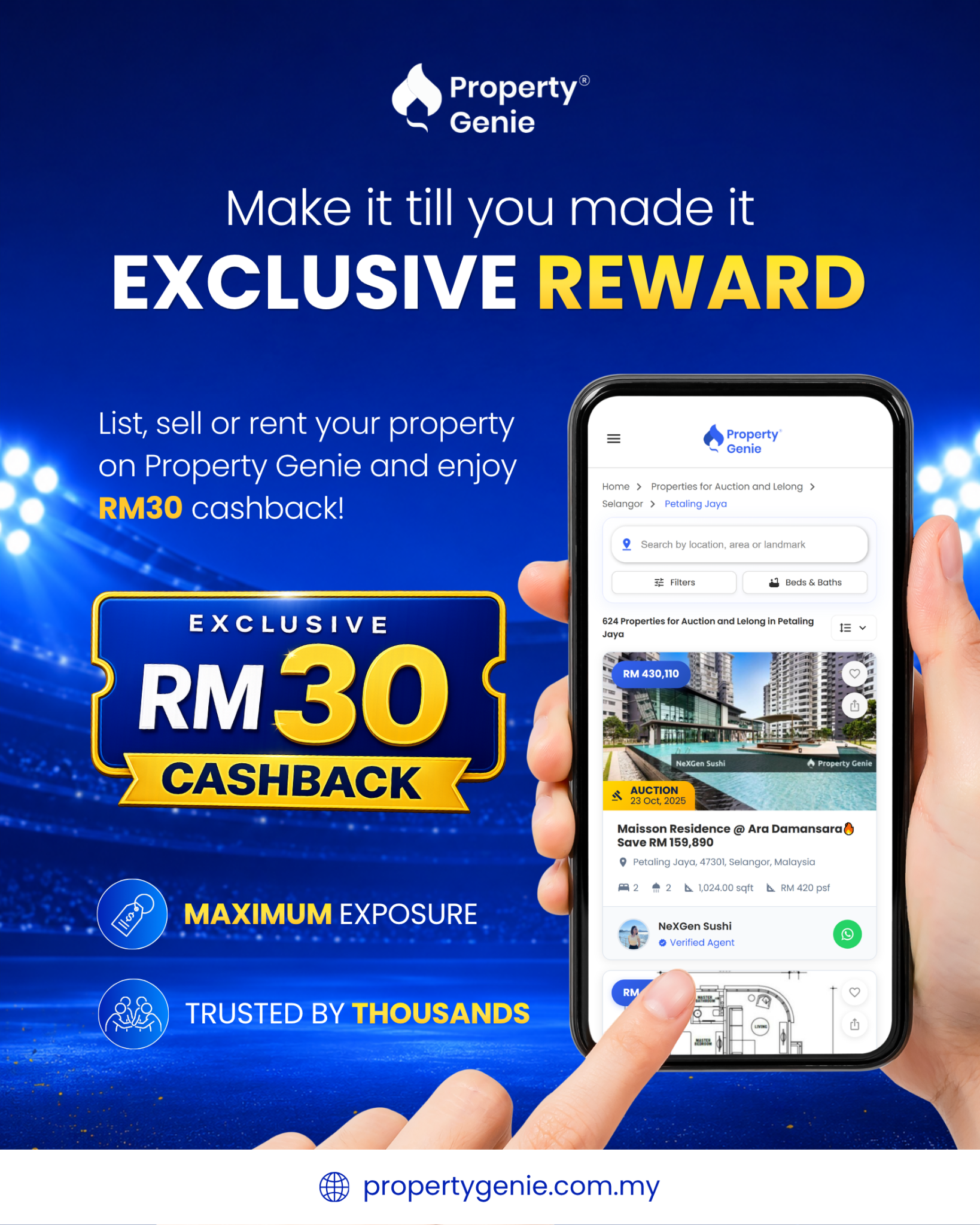 Property Genie Malaysia Facebook ad