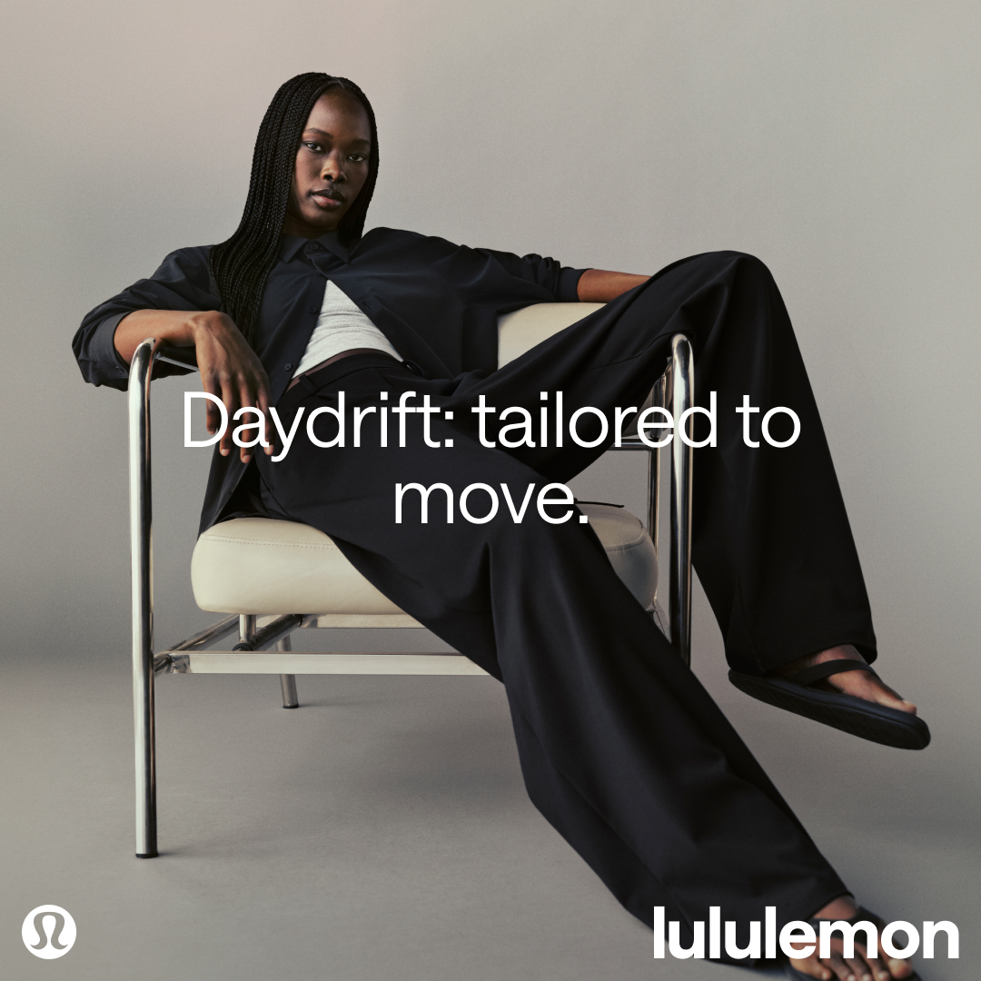 lululemon Facebook ad