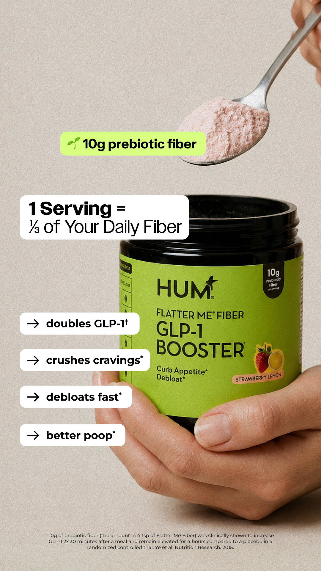 HUM Nutrition Facebook ad from Aug 12, 2026