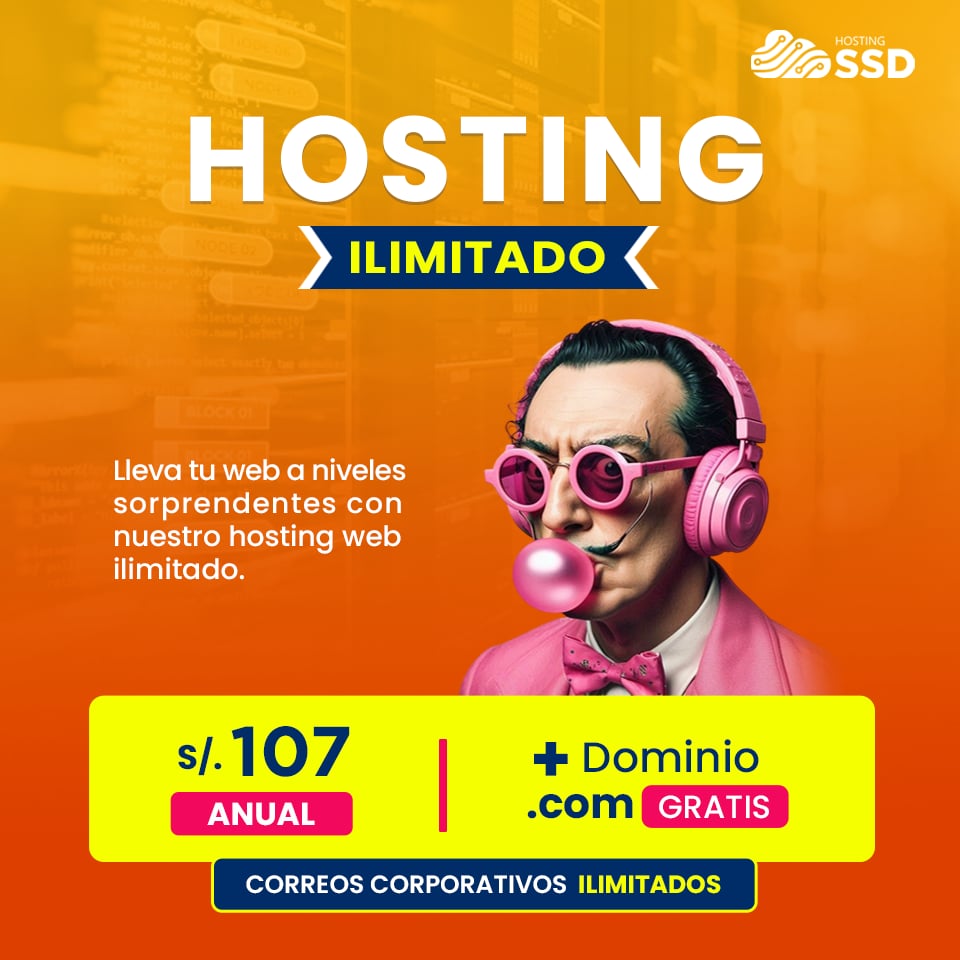 Hosting SSD Facebook ad