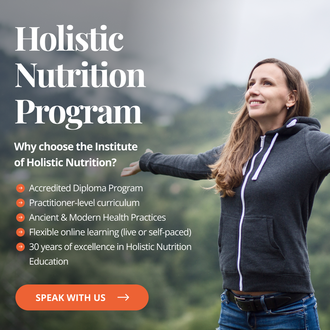 The Institute of Holistic Nutrition l IHN Facebook ad