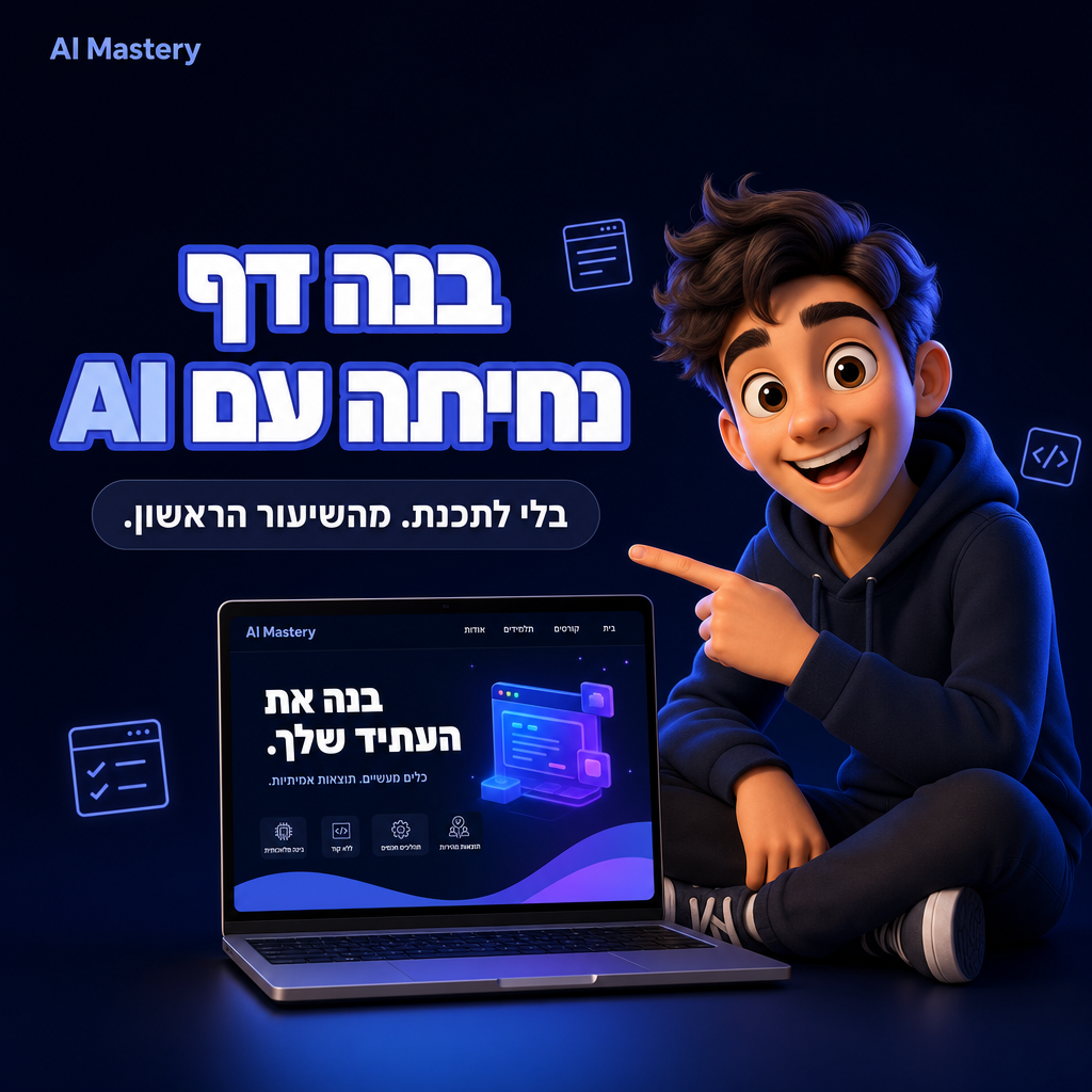 Itay Assouline Facebook ad: ללמוד להשתמש בקלוד קוד תוך כמה שעות: