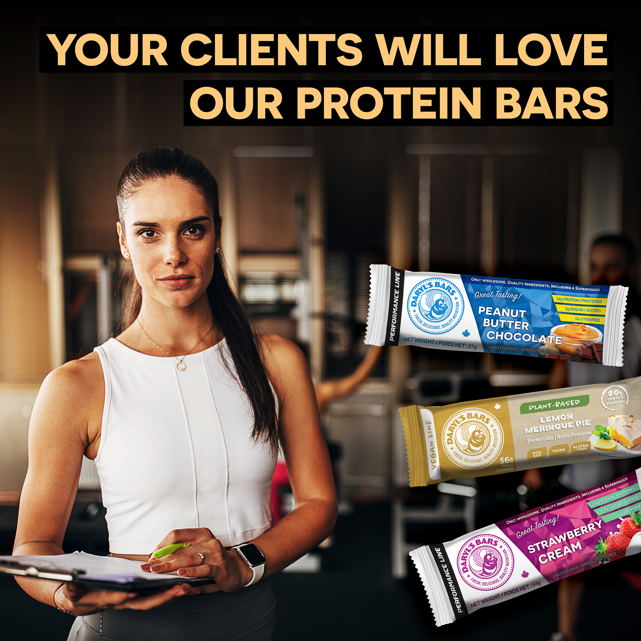 Daryl's Bars Facebook ad from Dec 2, 2022