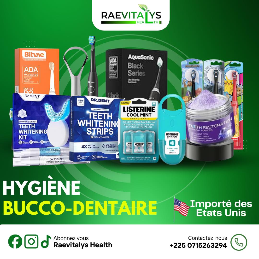Raevitalys Health Facebook ad: Un sourire éclatant, une haleine fraîche