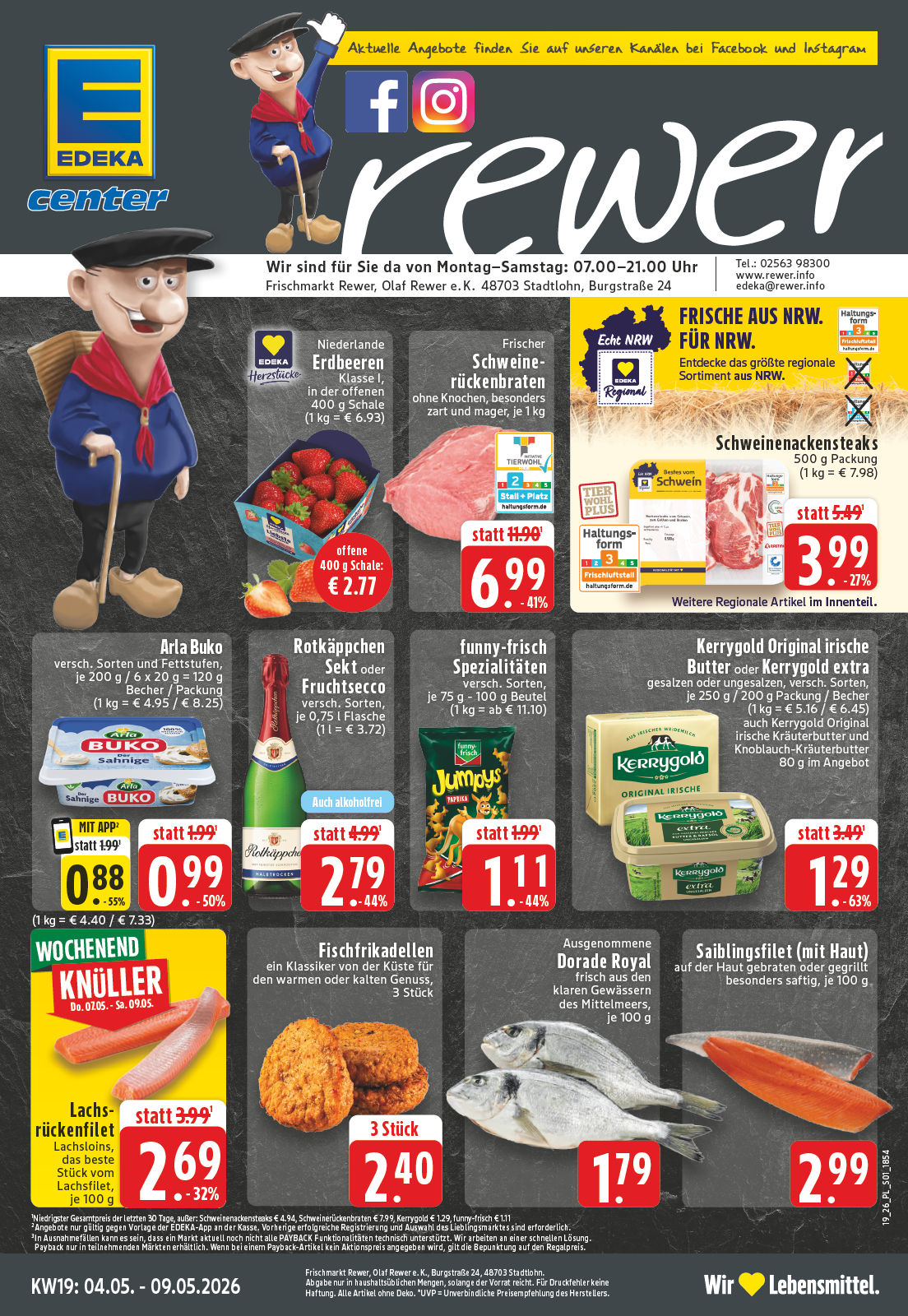 Edeka Rewer Facebook ad: ππ‘Γππππ₯π Γπ¦π¦ππ π¦π£ππ₯ππ‘!