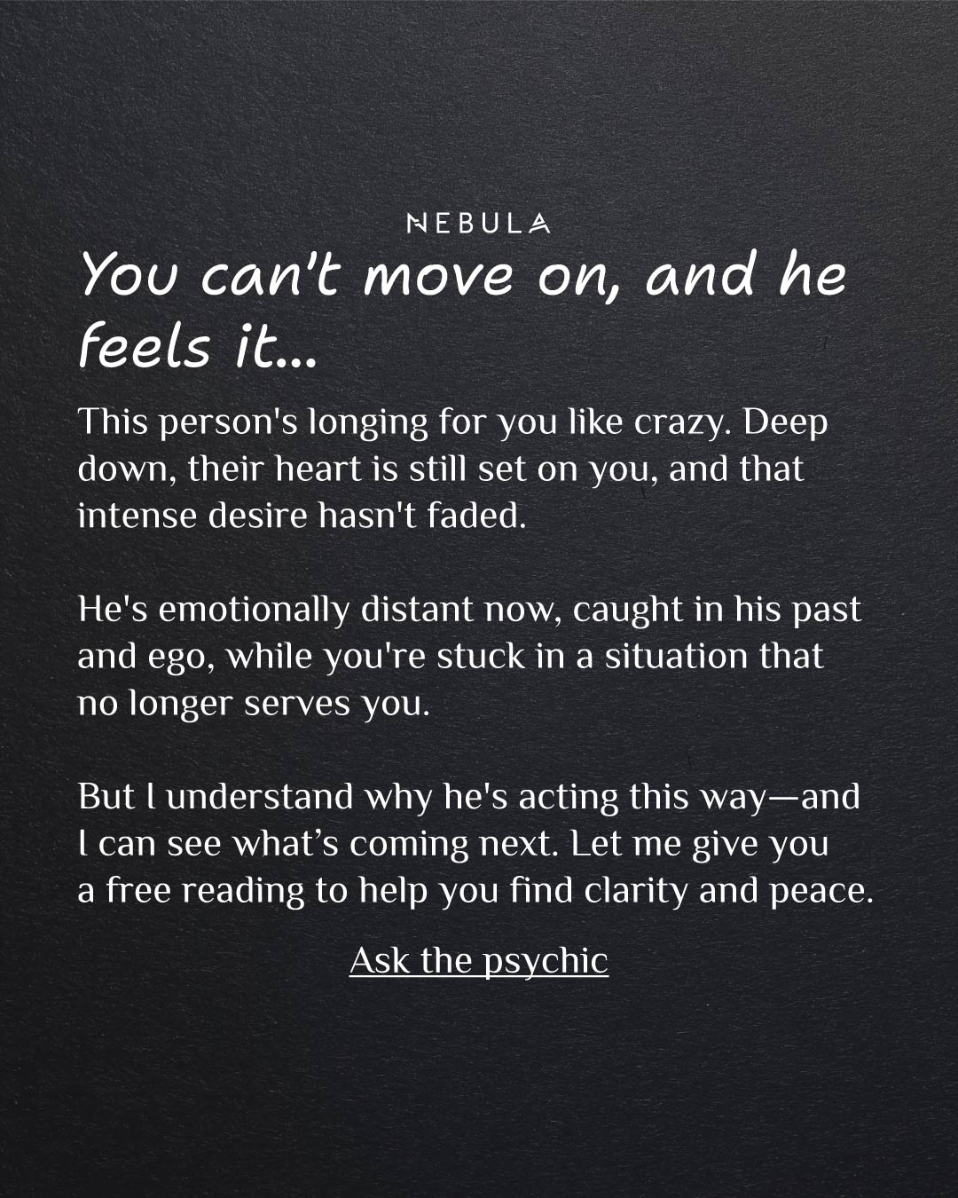 Your Relationship Advisor Facebook ad