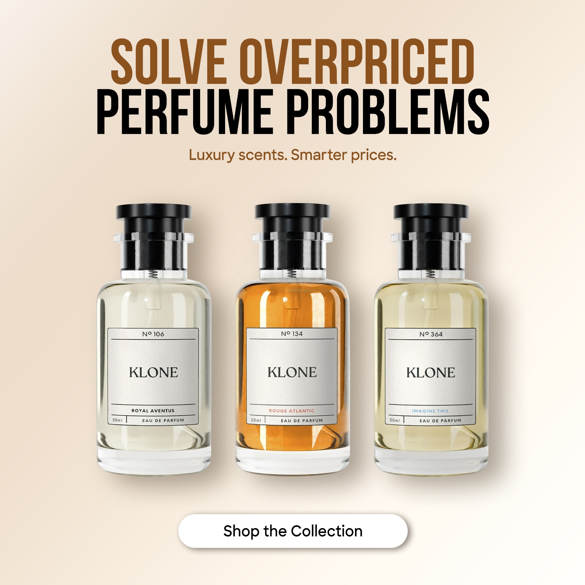 Klone Scents Facebook ad