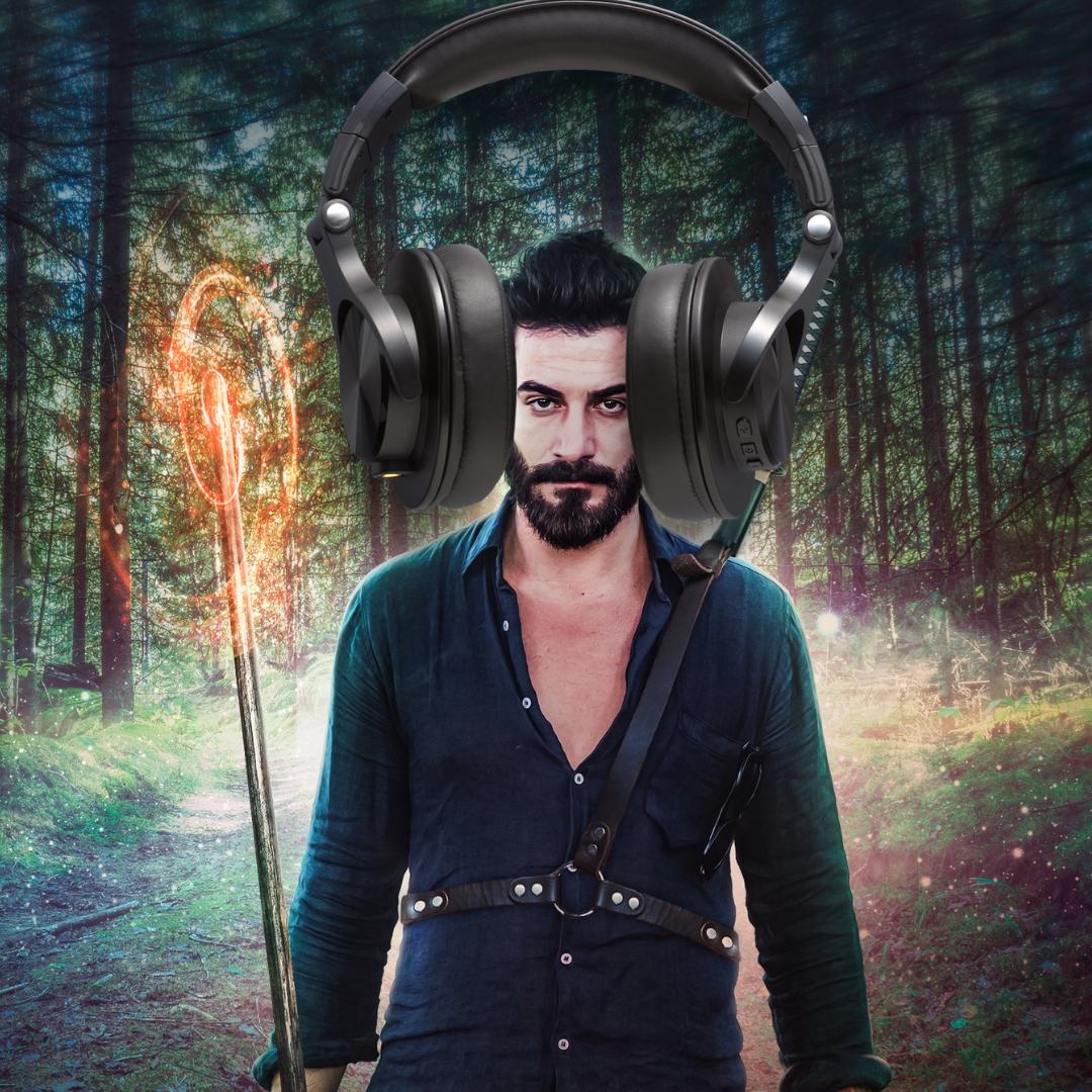 Author Phillip Drayer Duncan Facebook ad: Urban Fantasy for your ears!