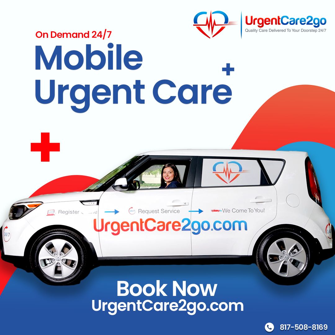 UrgentCare2go - 24/7 Mobile Urgent Care Facebook ad: Feeling under the weather?