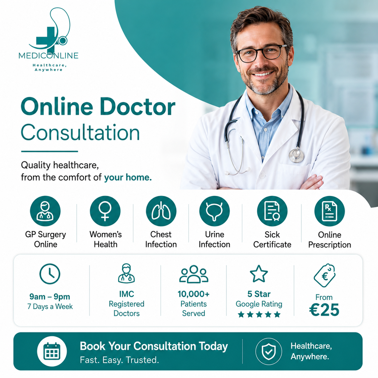 mediconline  Facebook ad