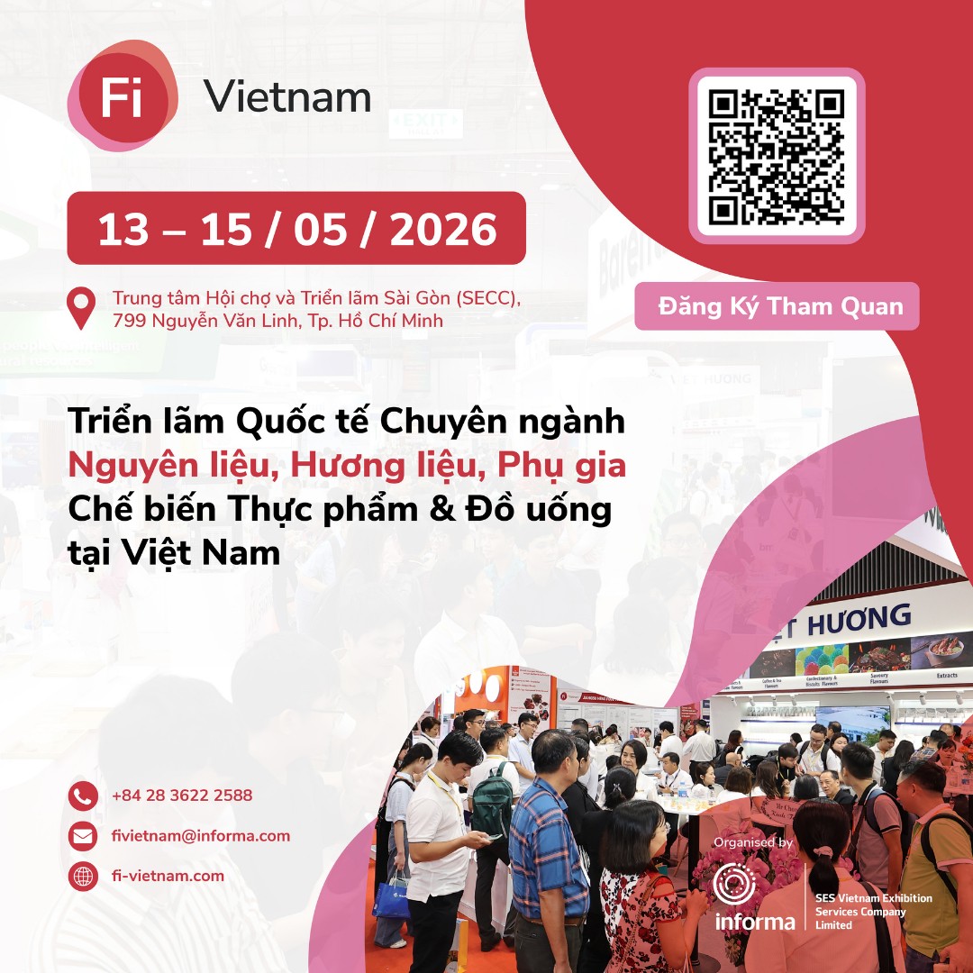 Food ingredients - Fi Vietnam Facebook ad: BẠN ĐÃ ĐĂNG KÝ THAM QUAN TRIỂN LÃM…