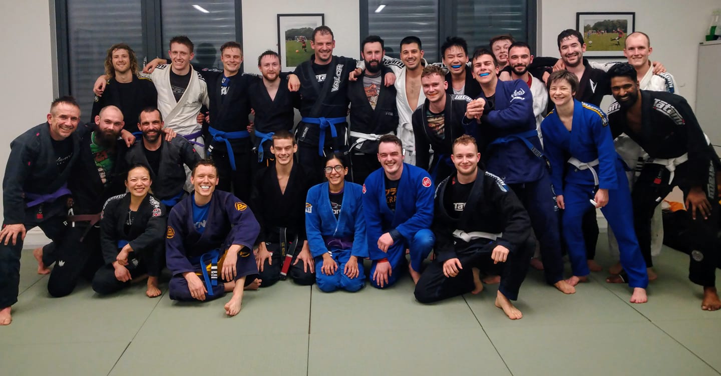 Jiu-Jitsu Republic Oxford Facebook ad: Train BJJ in Oxford, First Class On Us!