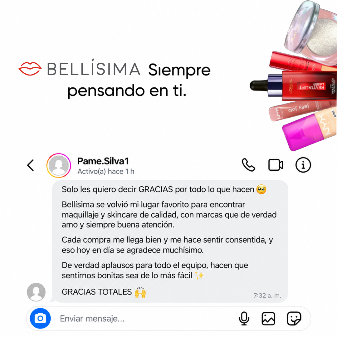 Bellisima Facebook ad: EL LUGAR FAVORITO DE LAS BEAUTY LOVERS