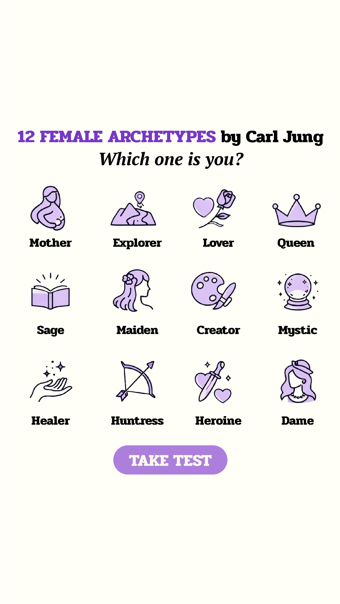 Personality Type Facebook ad