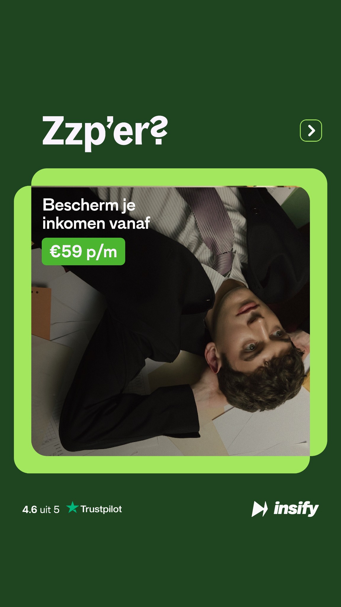 Insify Facebook ad