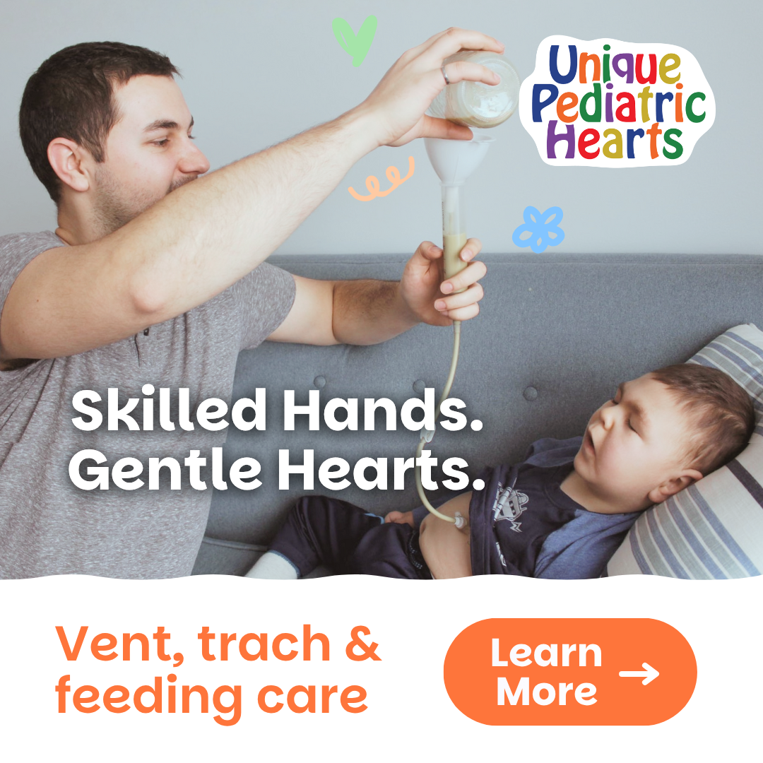 Unique Pediatric Hearts Facebook ad