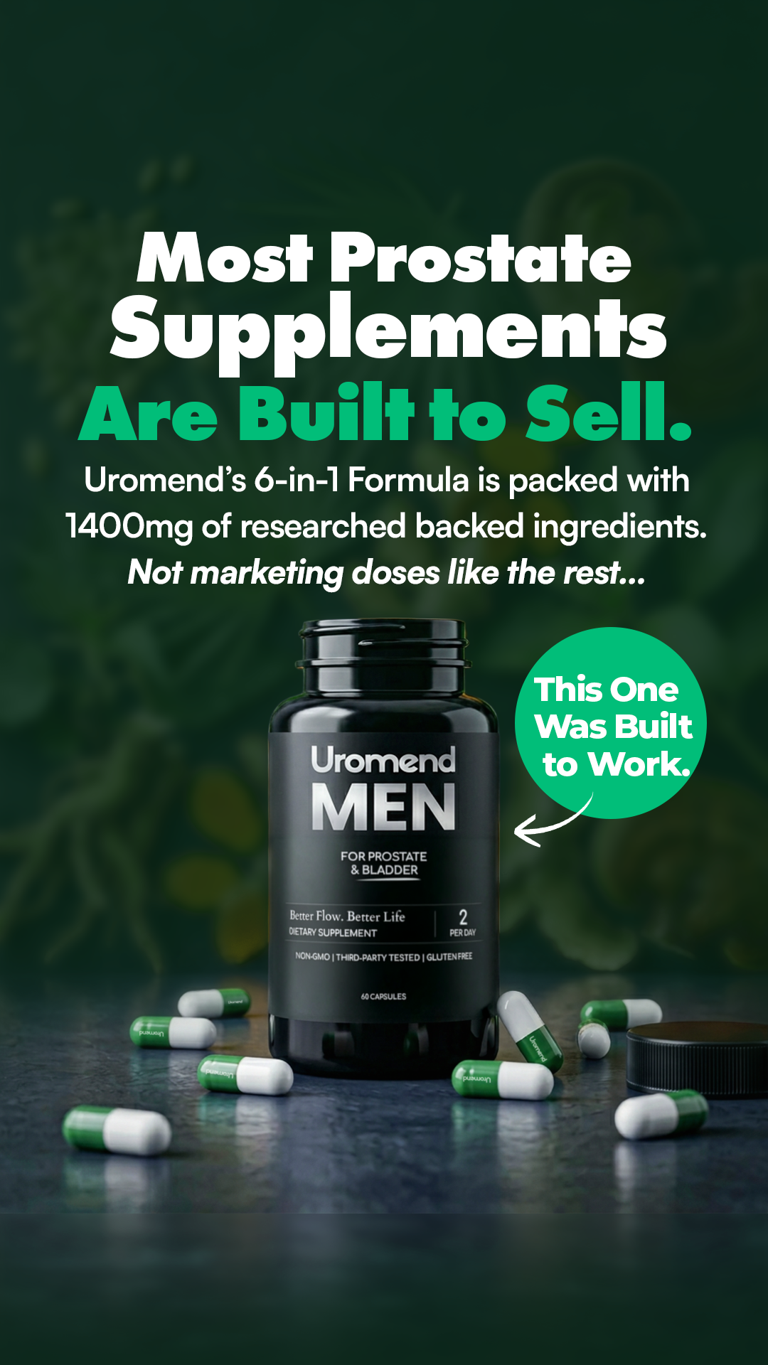 Uromend Facebook ad