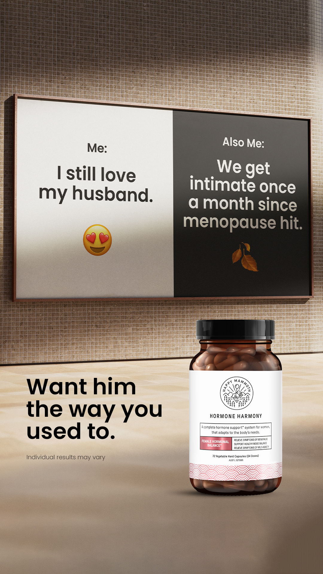 Happy Mammoth Facebook ad: It’s been years since I’ve felt and looked this good…