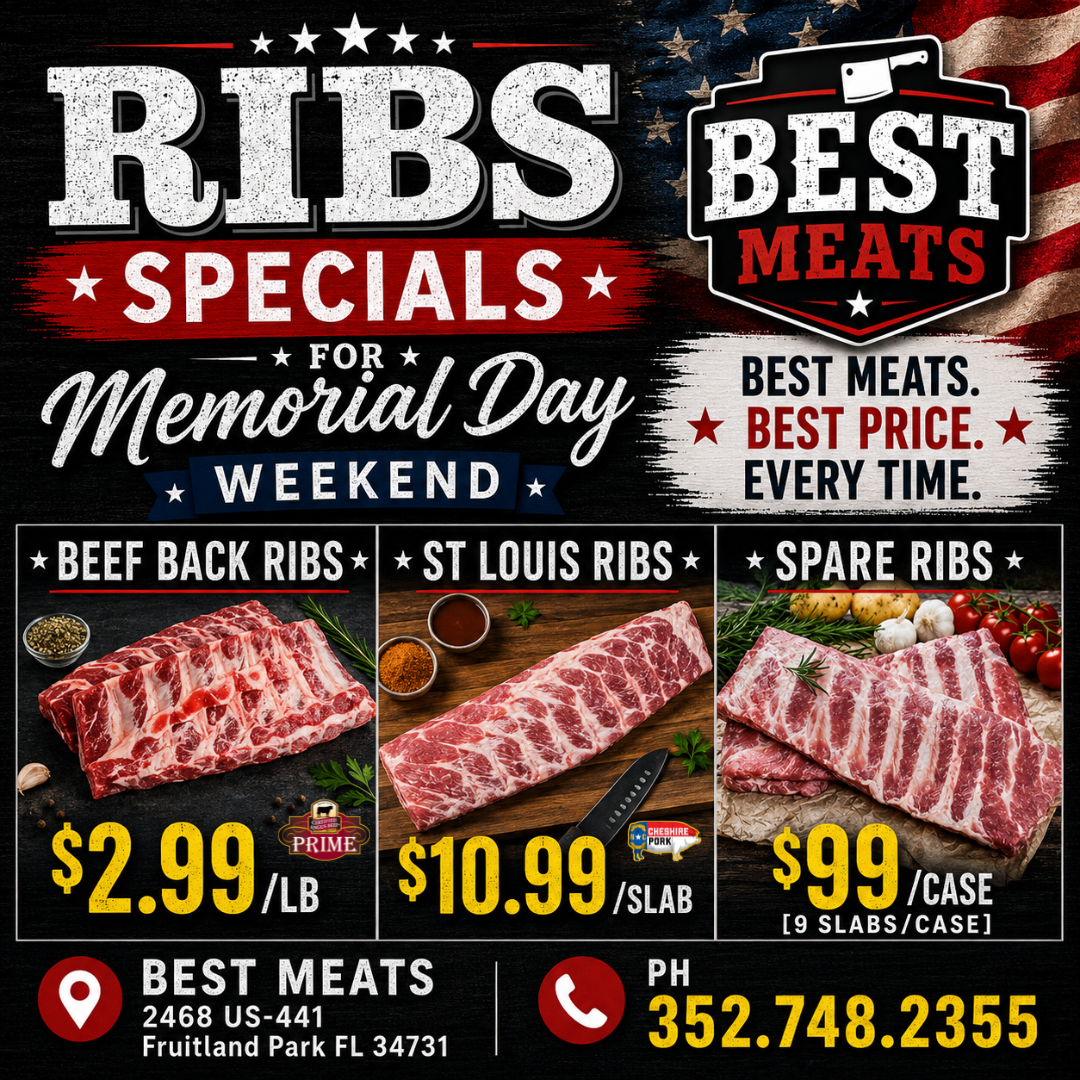 Best Meats Florida Facebook ad: All-Natural Meat Market