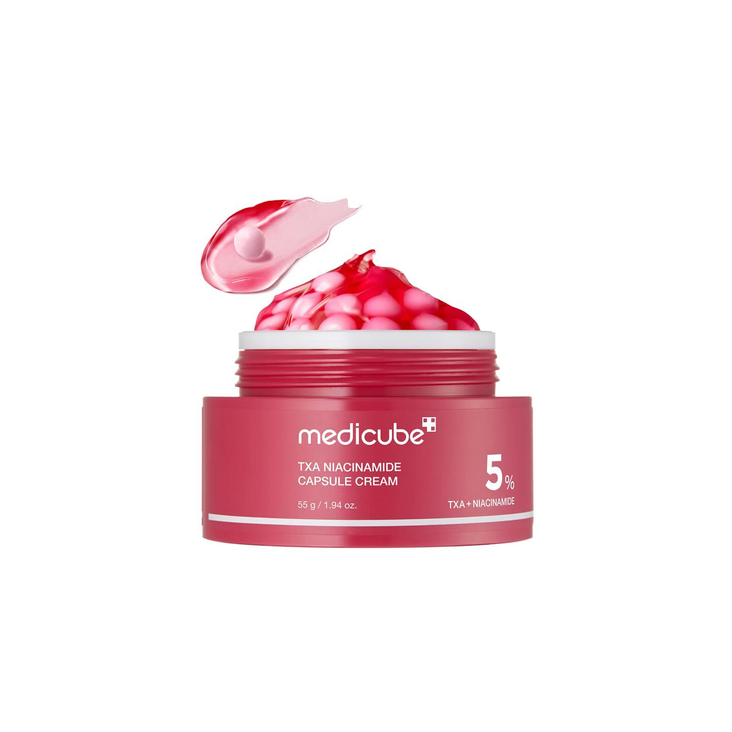 The Lavish Beauty Bay Facebook ad: •K850 MEDICUBE | TXA Niacinamide Capsule Cream 55g