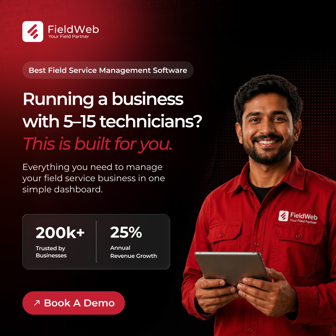 FieldWeb-Field Service Management Application Facebook ad