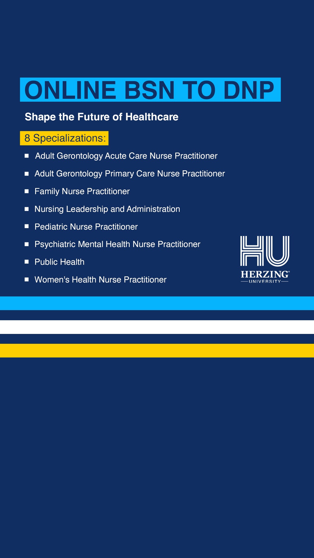 Herzing University Online Facebook ad