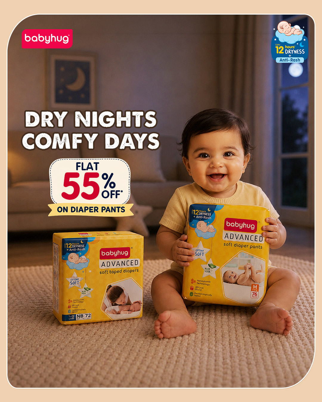 Babyhug Facebook ad