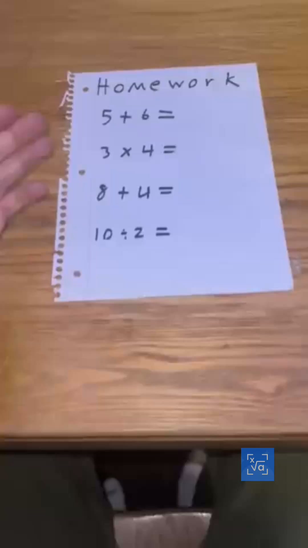 AI Math Tutor Facebook ad: Solve Math Step by Step
